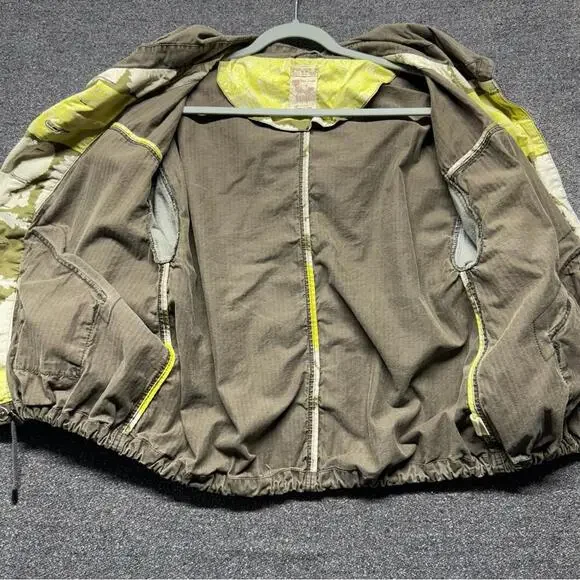 Free People Utility Military Green Jacket Size Small - Picture 11 of 11